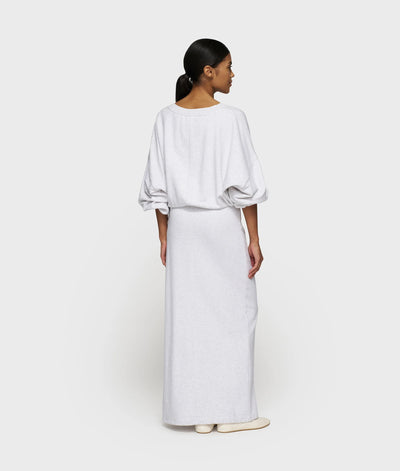 10DAYS Kleid - LONG WRAP DRESS GATHERING