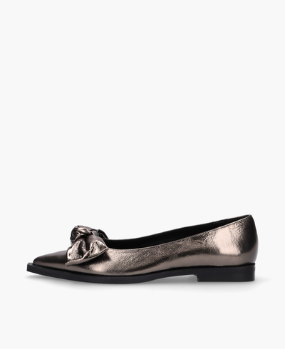 Thea Mika Ballerinas Metallic Schleife