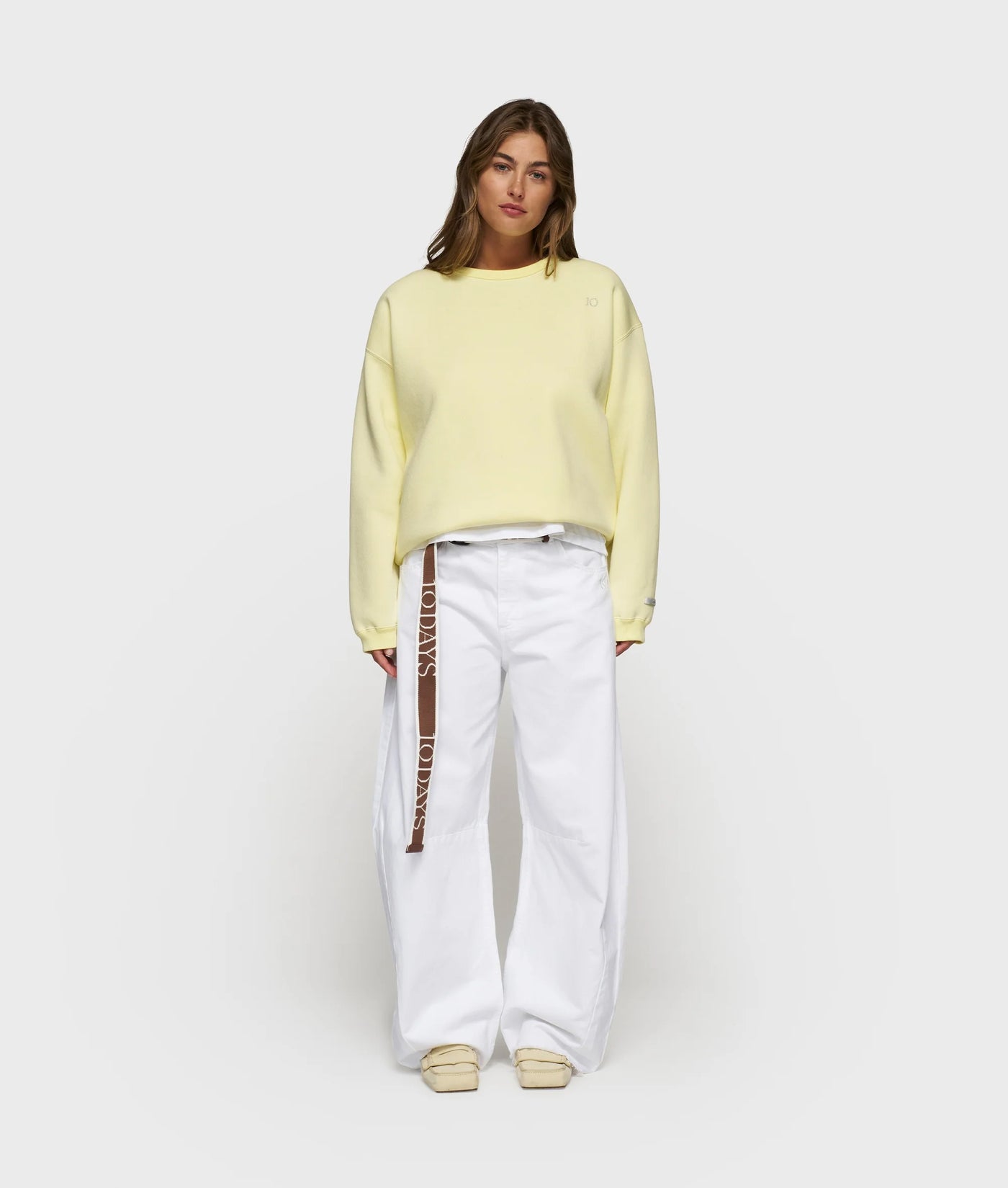 10DAYS - RAW EDGE SWEATER