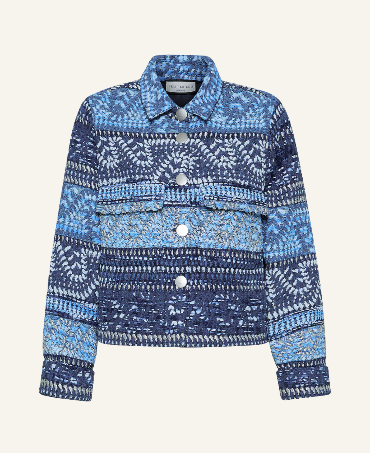 Sem per Lei bestickte Kurzjacke