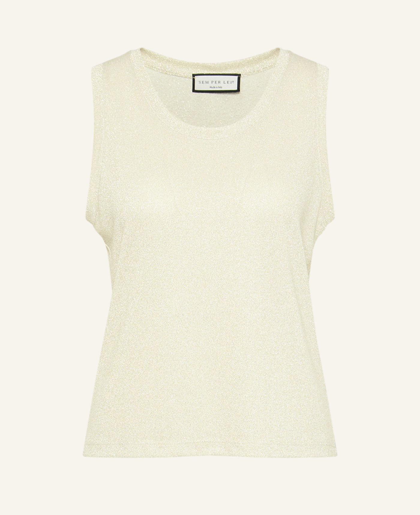 Sem per Lei Top mit Lurex