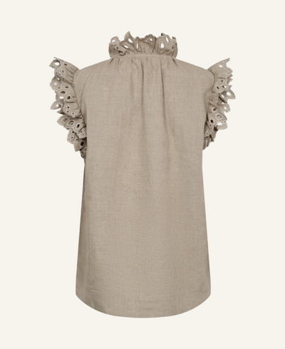 Copenhagen Muse CMNATULI Bluse mit Rüschen