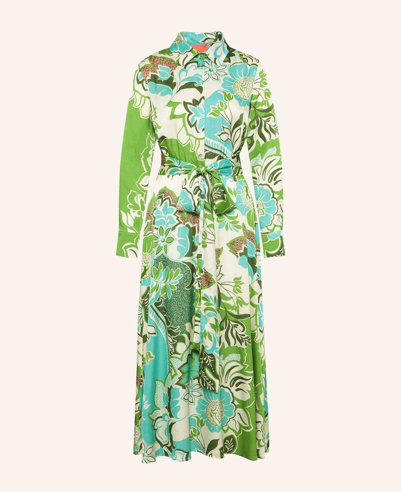 Anna's dress Affair Hemdblusenkleid mit floralem Muster