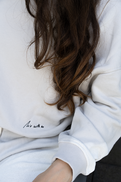 Liv Bergen Sweater Graz bleached grau