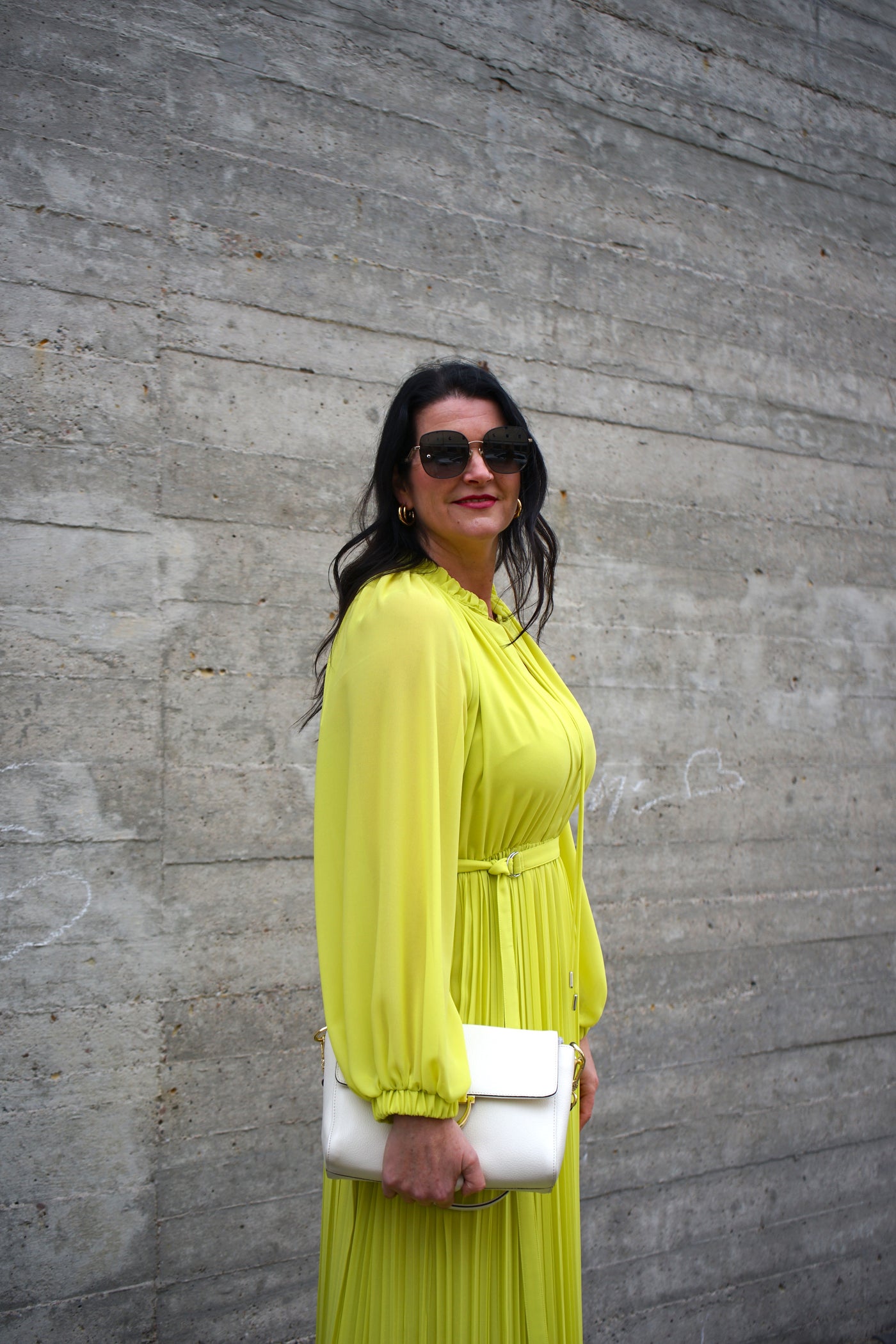 Beatrice Maxikleid limelight