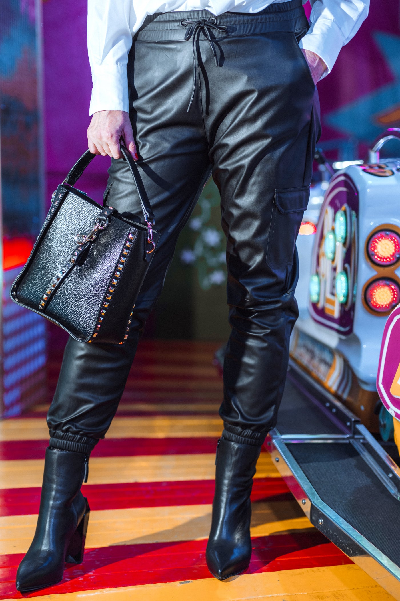 Japan TKY Komachi Kunstlederhose