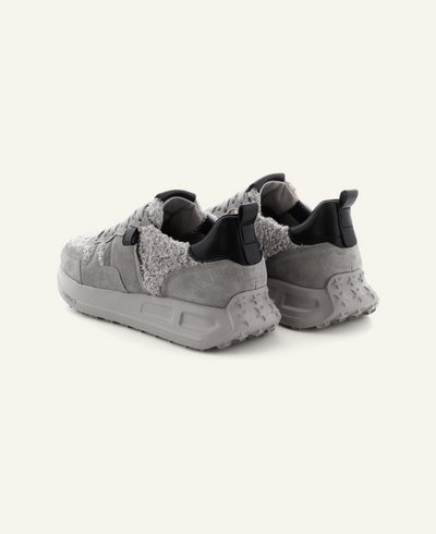 Kennel & Schmenger Sneaker Race Teddy Grau