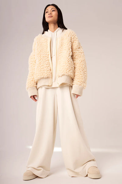 Liv Bergen Hoodie Come offwhite