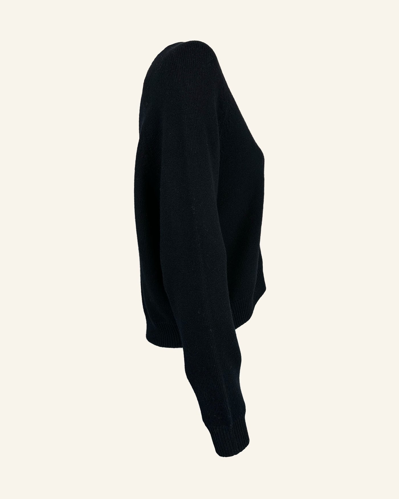 Sem per Lei Strickjacke mit Cashmere black