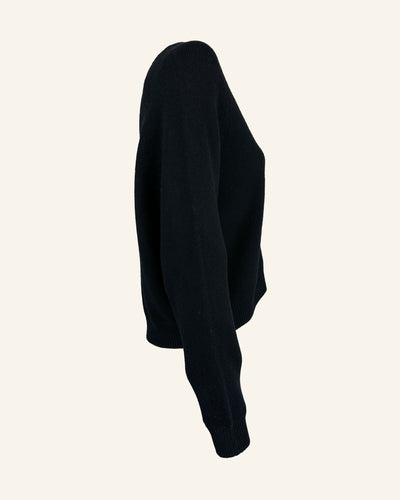 Sem per Lei Strickjacke mit Cashmere black