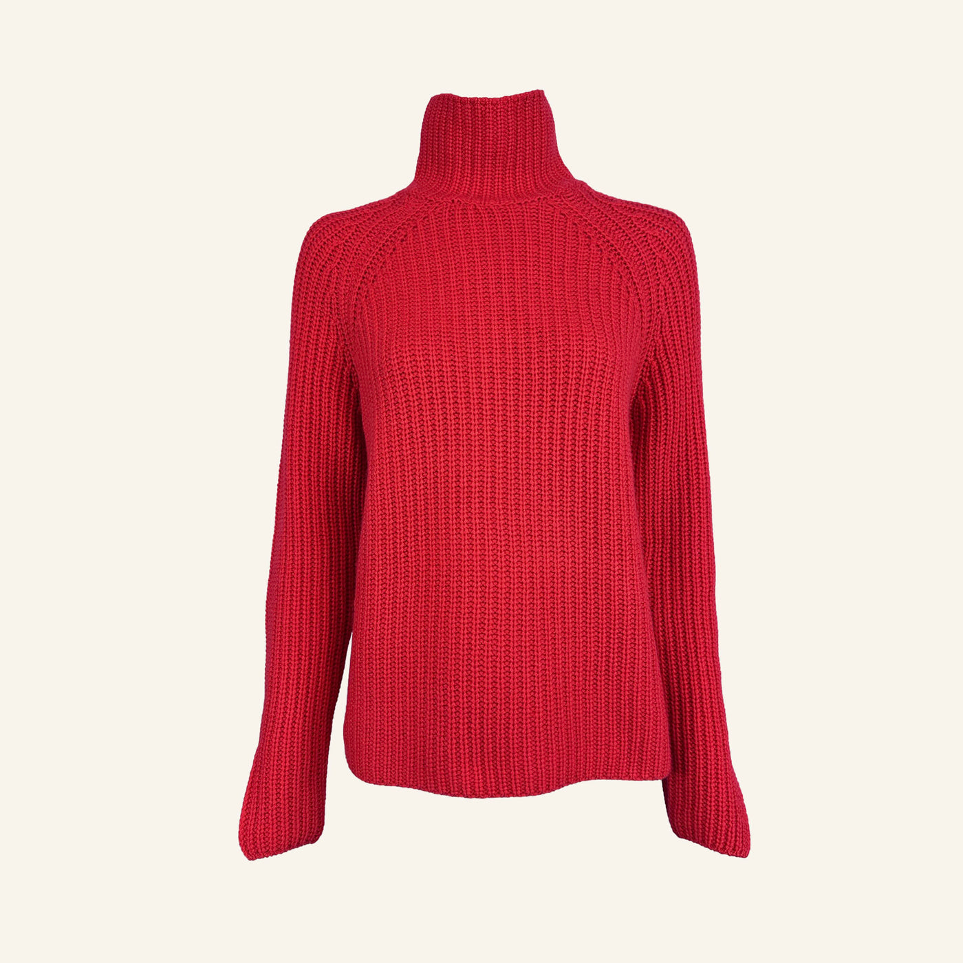 Sem per Lei Pullover mit Stehkragen cherry