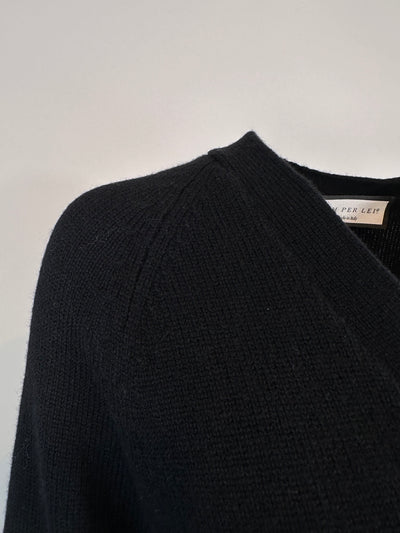 Sem per Lei Strickjacke mit Cashmere black