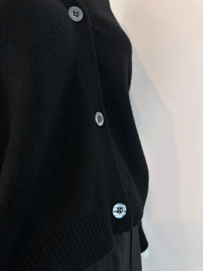 Sem per Lei Strickjacke mit Cashmere black
