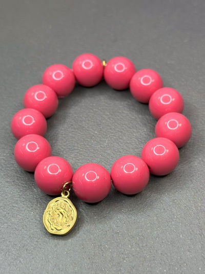 inrosa Kunstperlenarmband BELA Pink