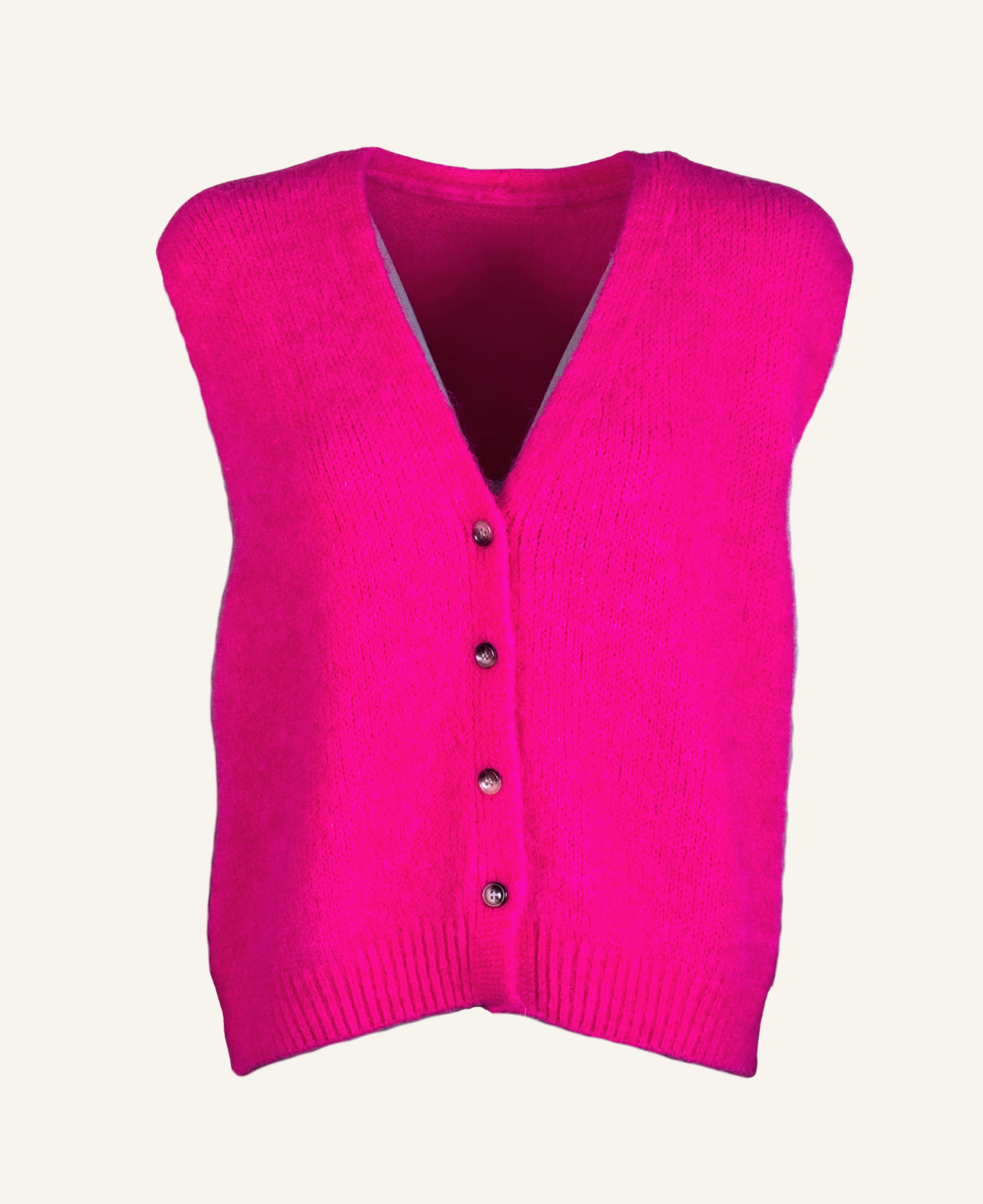 Strickweste Pink
