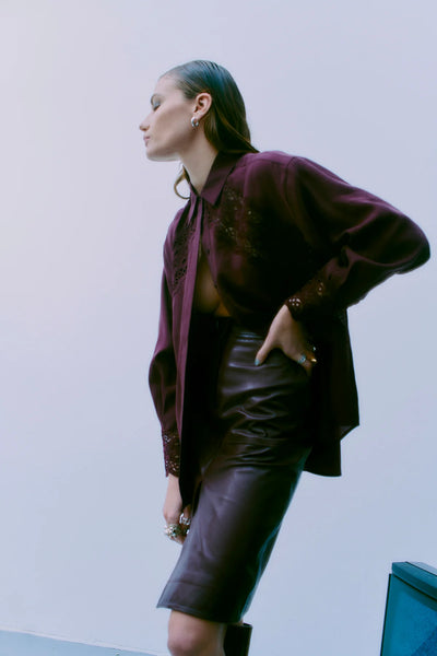 Copenhagen Muse CMMOLLY Bluse mit Spitze