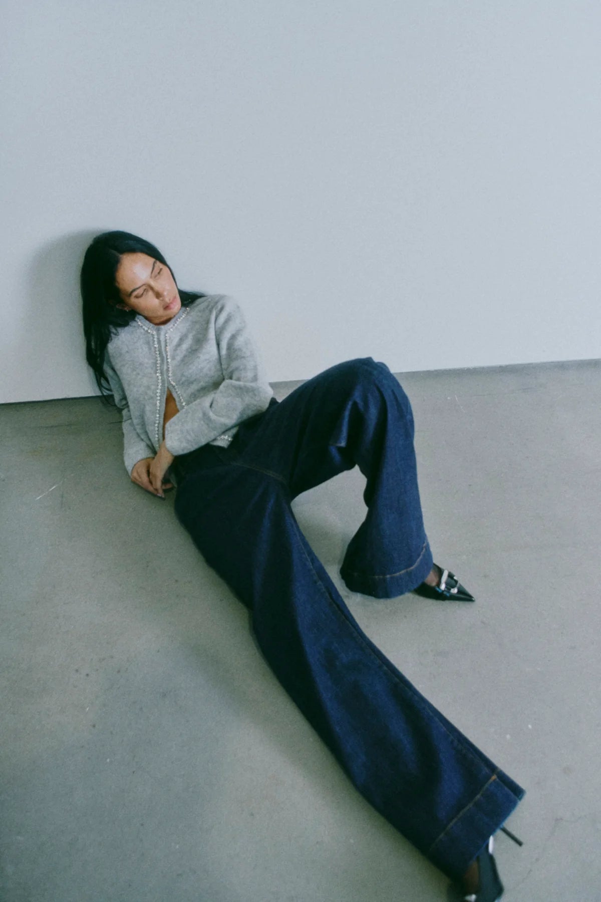 Copenhagen Muse CMIBRA Cardigan mit Glitzerdetails