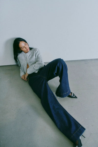 Copenhagen Muse CMIBRA Cardigan mit Glitzerdetails