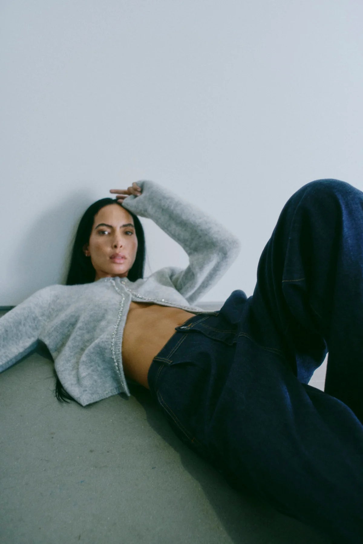 Copenhagen Muse CMIBRA Cardigan mit Glitzerdetails