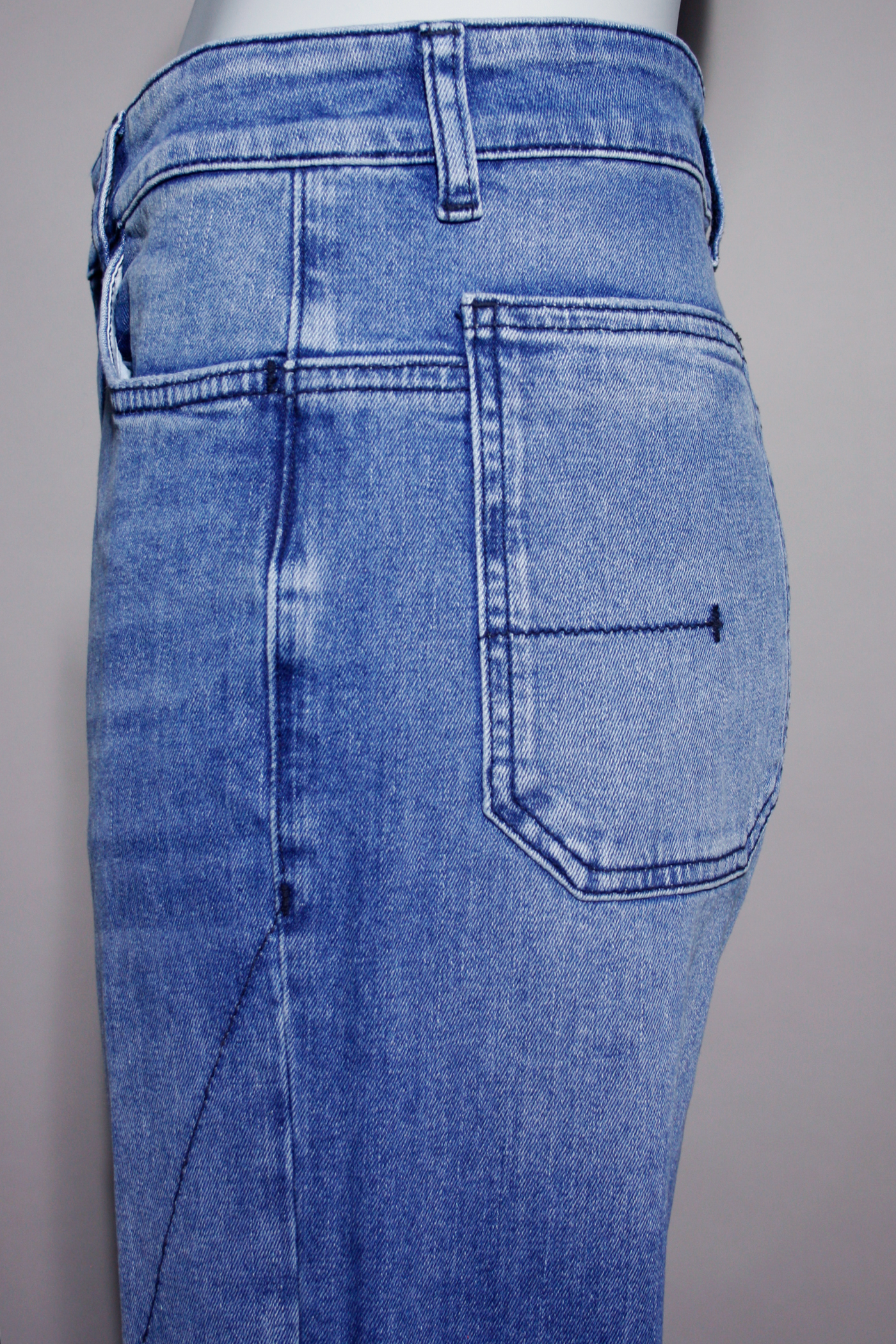 Narli Culotte-Jeans mit Ziernähten