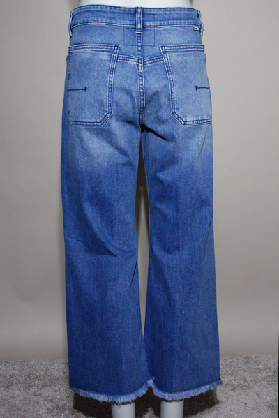 Narli Culotte-Jeans mit Ziernähten