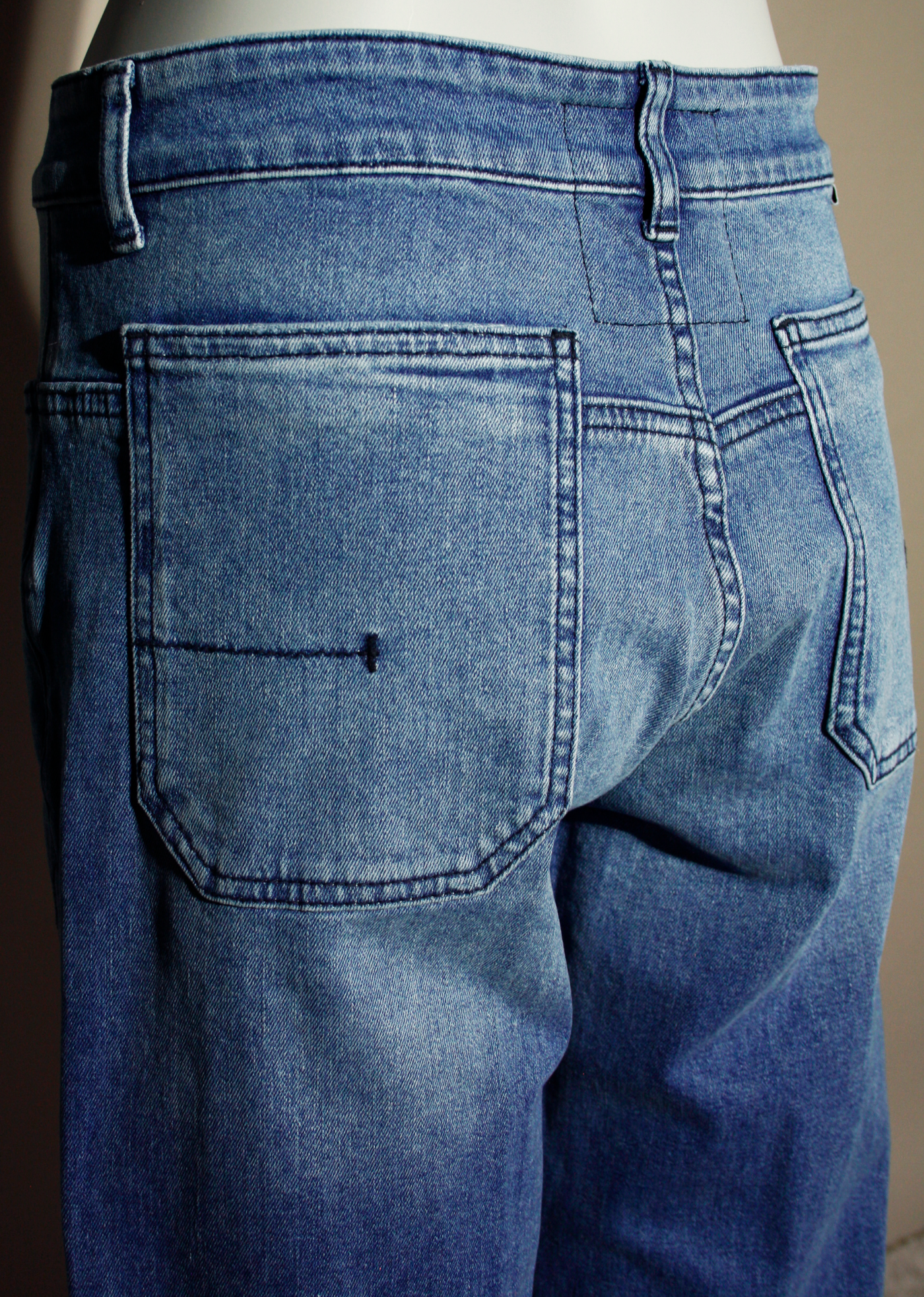 Narli Culotte-Jeans mit Ziernähten