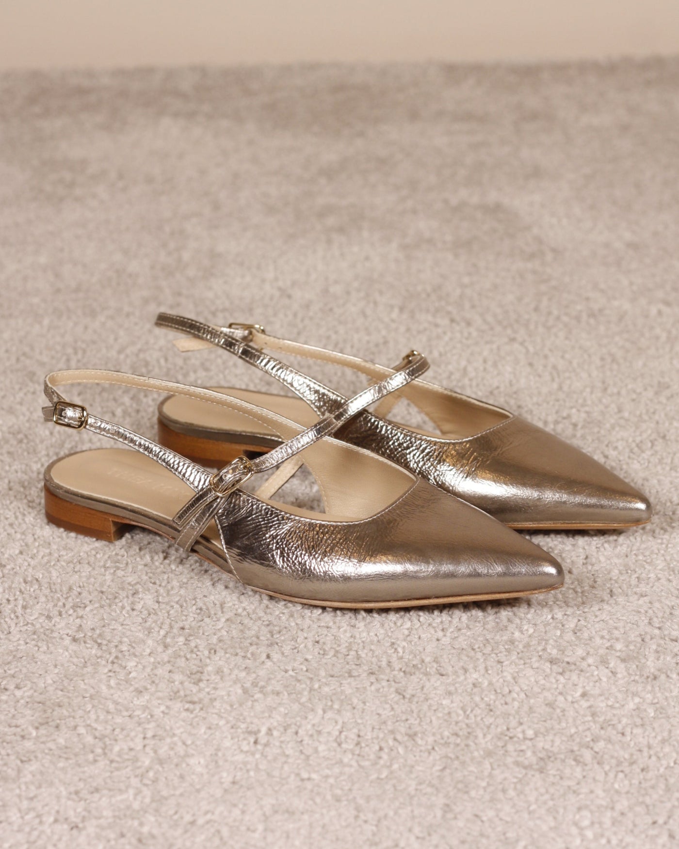 Thea Mika Sling Ballerina Gold