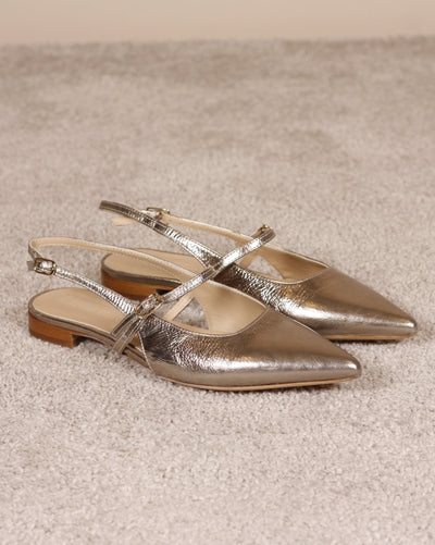 Thea Mika Sling Ballerina Gold