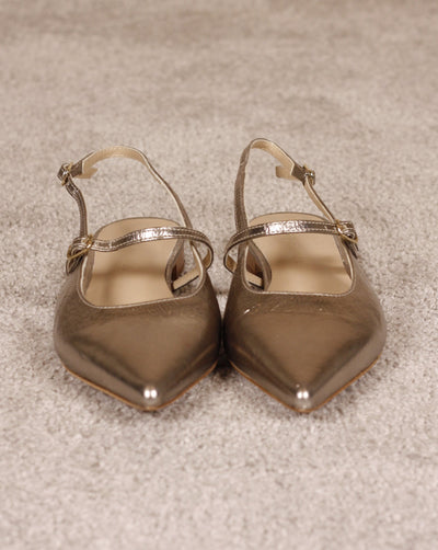 Thea Mika Sling Ballerina Gold