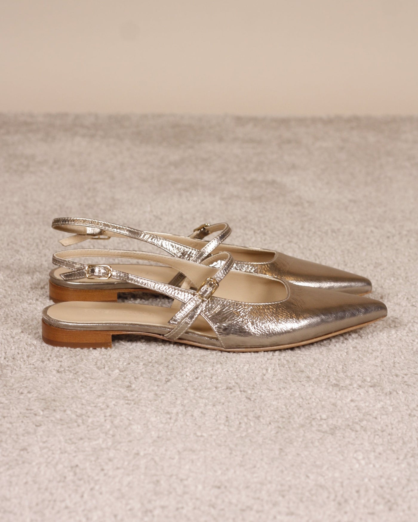 Thea Mika Sling Ballerina Gold