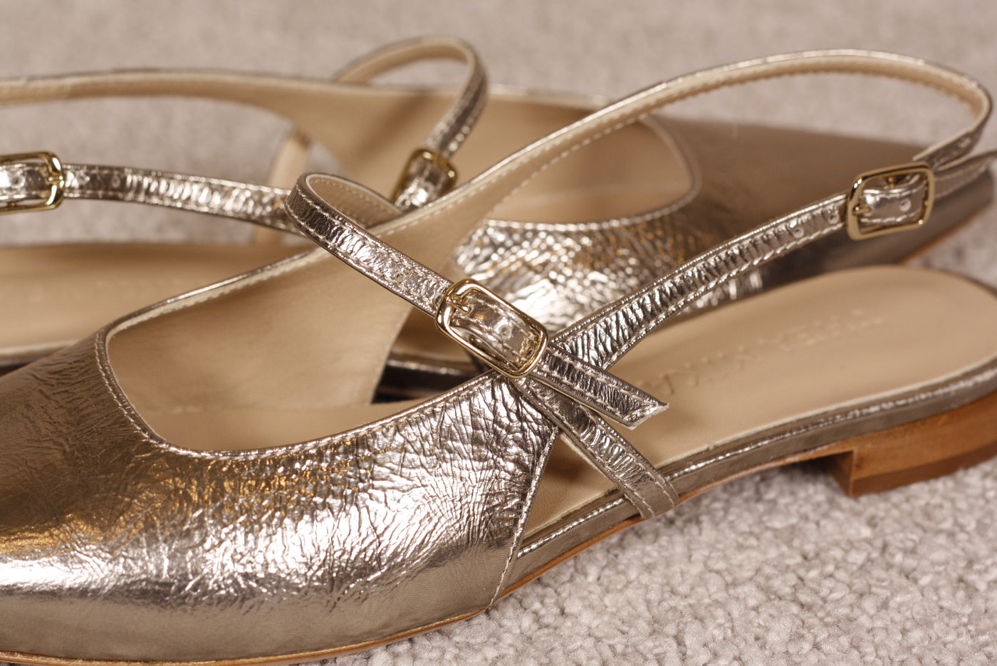 Thea Mika Sling Ballerina Gold