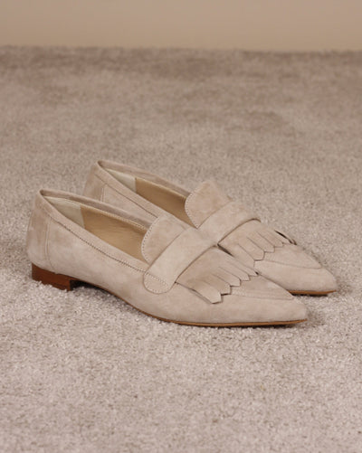 Thea Mika Loafer Beige Velours