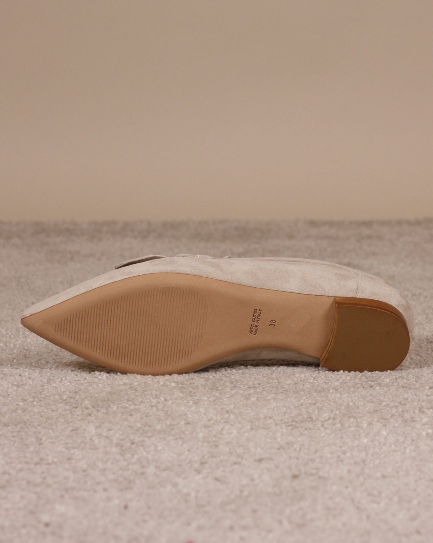 Thea Mika Loafer Beige Velours