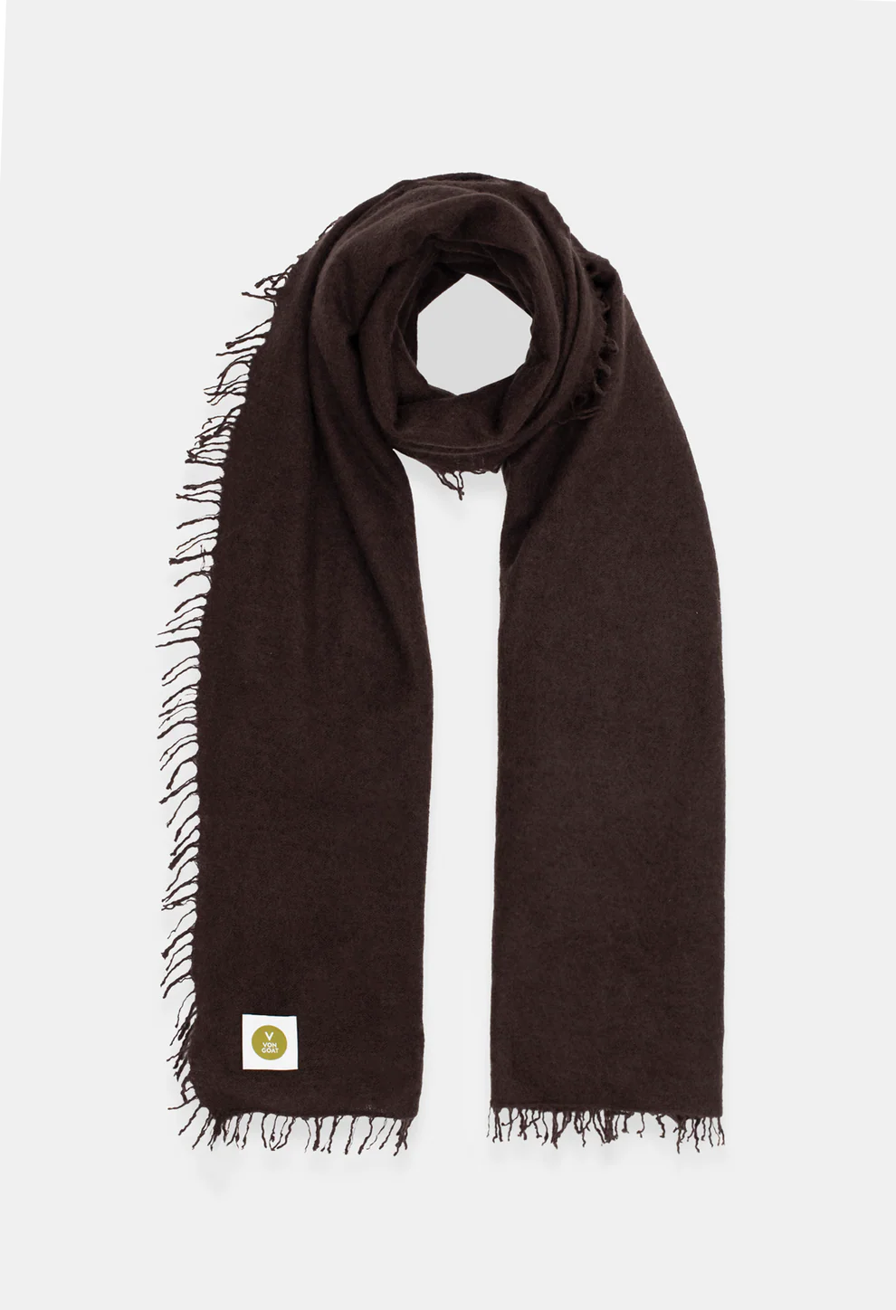 V von Goat Kaschmirschal Expresso
