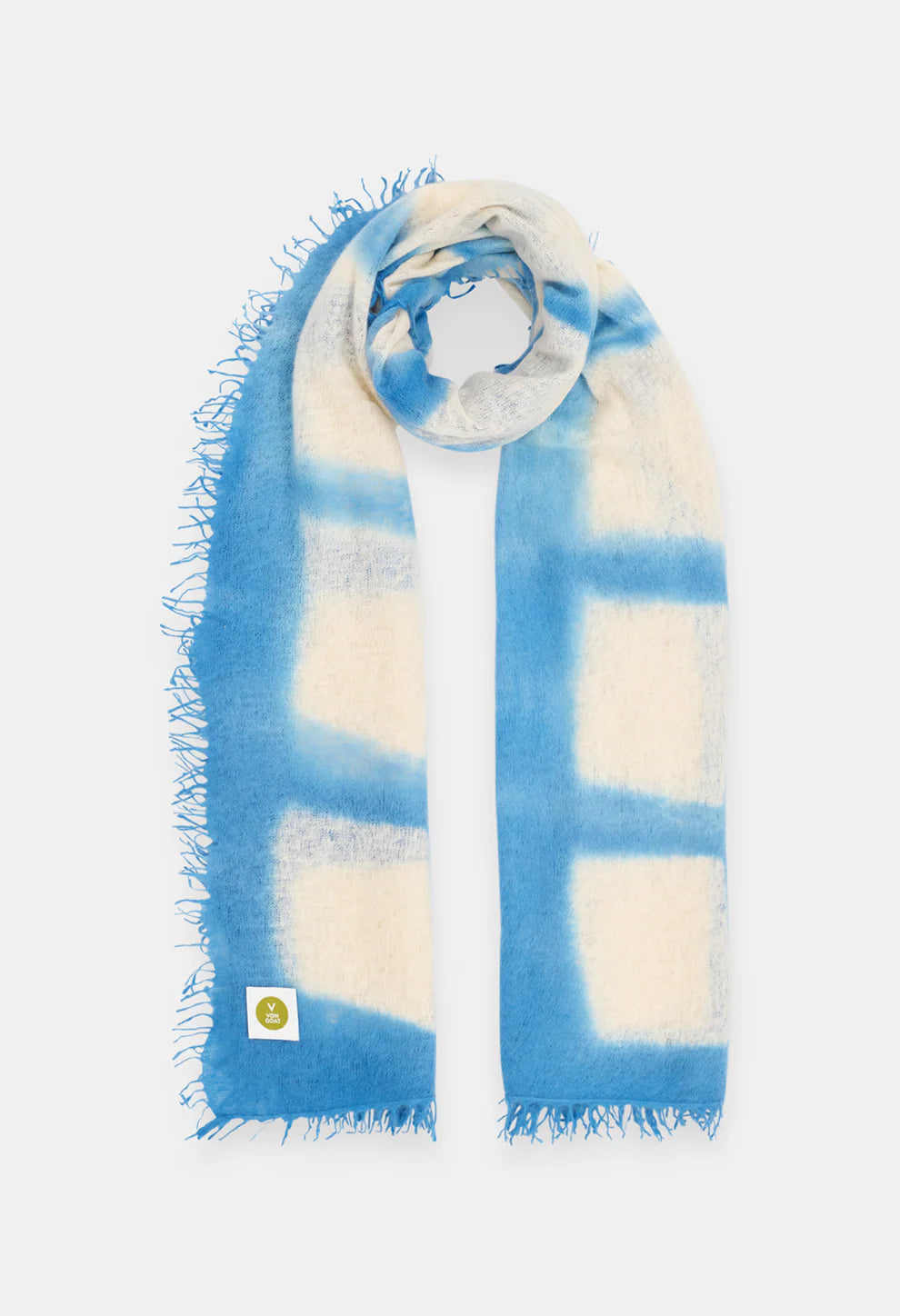 V von Goat Kaschmirschal Tofu/Sky