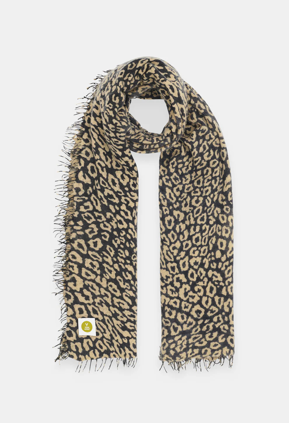 V von Goat Kaschmirschal  Shade/Latte Leo