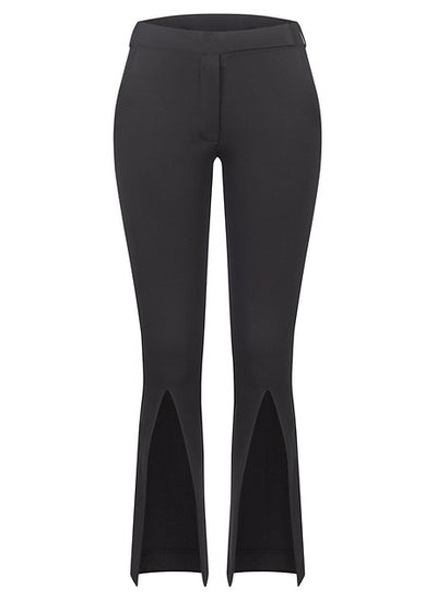 Gitta Banko Collins schmale Hose mit Beinschlitz