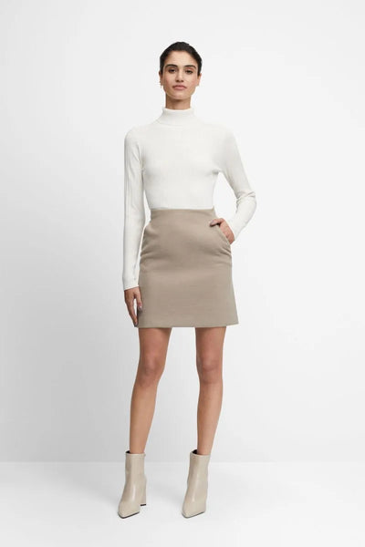 Cinque Rollkragenpullover Cinanno Wollweiss