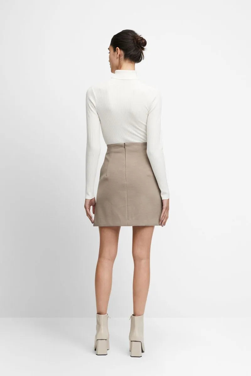 Cinque Rollkragenpullover Cinanno Wollweiss