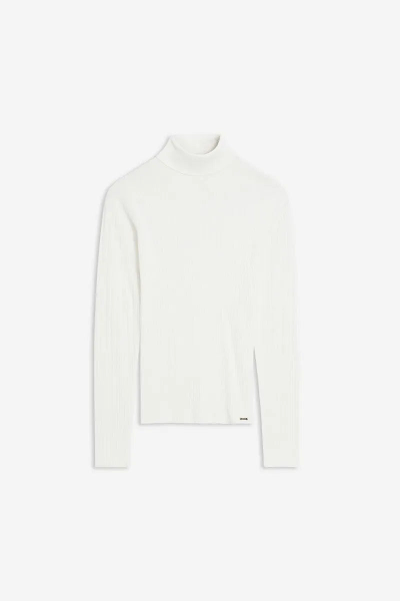 Cinque Rollkragenpullover Cinanno Wollweiss