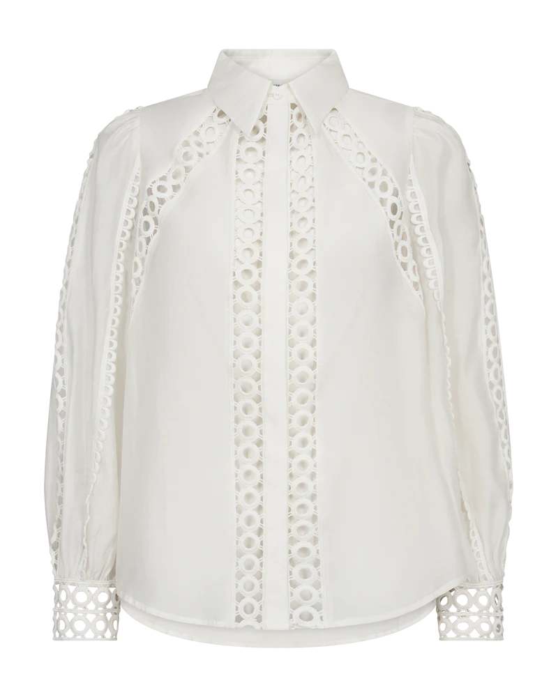 Copenhagen Muse CMMOLLY Hemdbluse mit Spitze