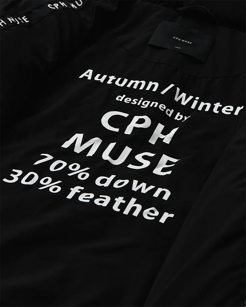 Copenhagen Muse CMCICCO Daunenjacke mit Kapuze