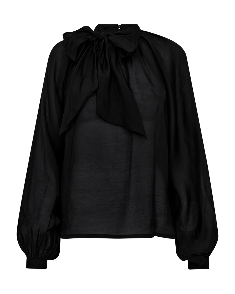 Copenhagen Muse Bluse mit Schleifendetail CMTILLY