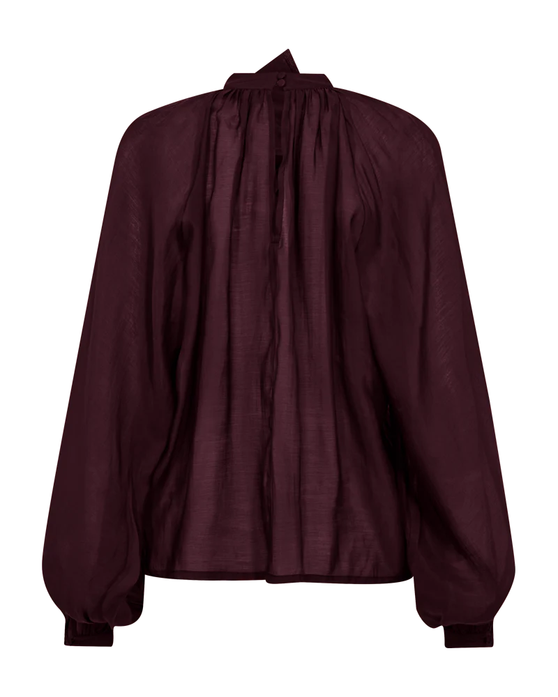Copenhagen Muse Bluse mit Schleifendetail CMTILLY