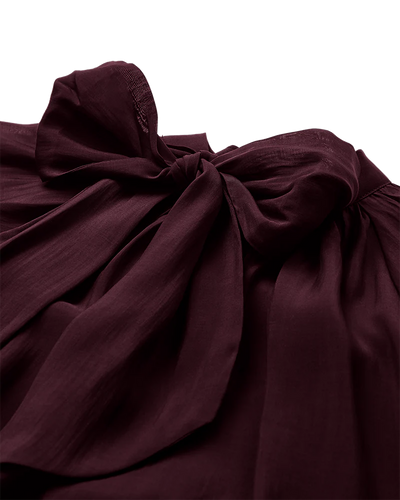 Copenhagen Muse Bluse mit Schleifendetail CMTILLY