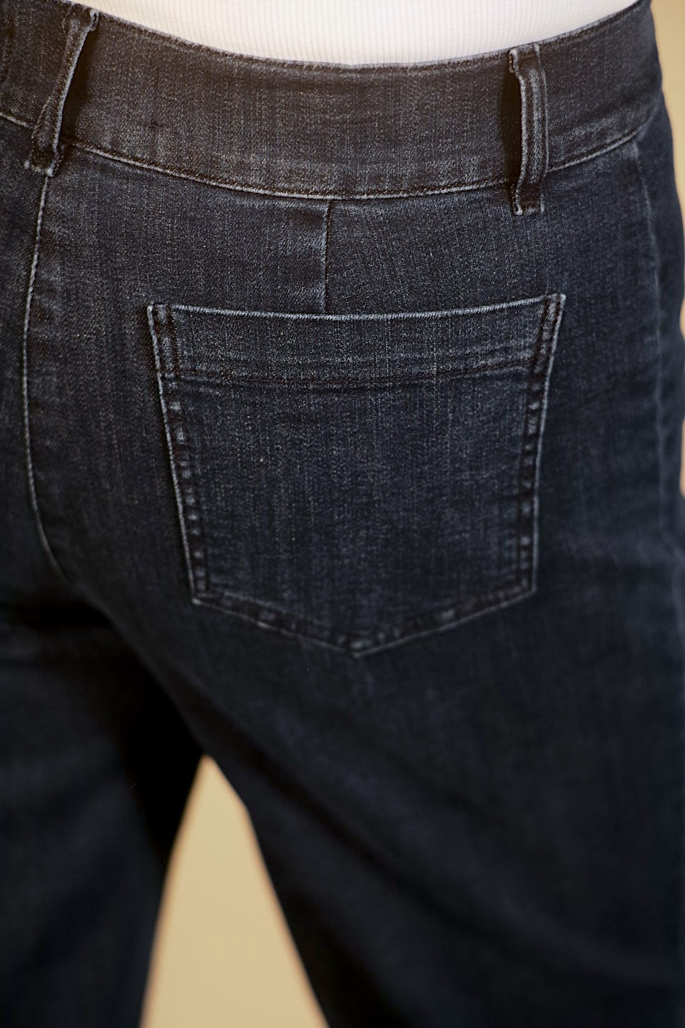 Sem per Lei Jeans mit weitem Bein