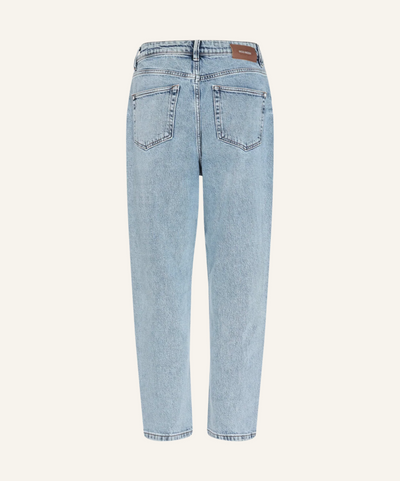 Mos Mosh Basya Modra Mom-Jeans