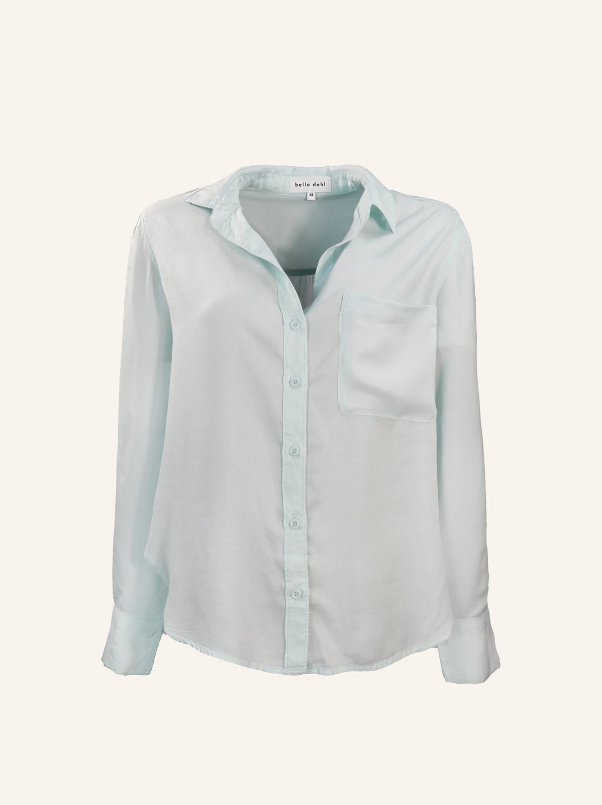 Bella Dahl Round Hem Pocket Button Down