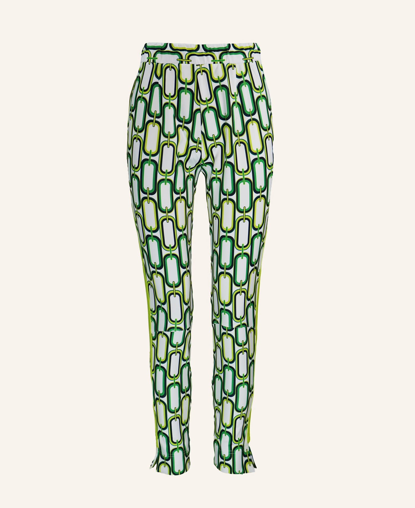 Herzen's Angelegenheit fließende Hose mit Kettenprint