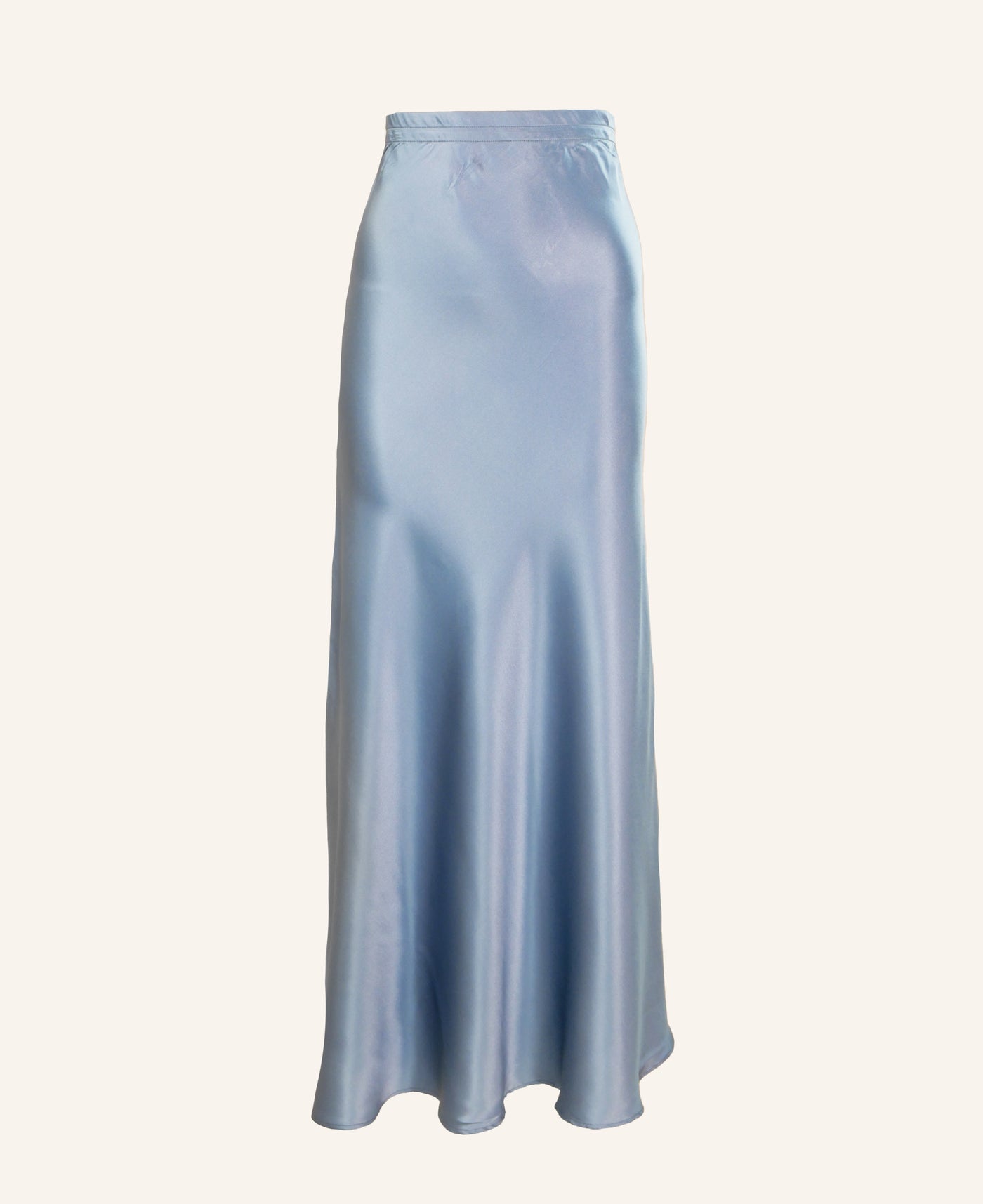 Charlotte Sparre Seidenrock Mermaid Skirt Solid Blue
